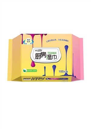 Kitchen Cleaning Wipes for Grease